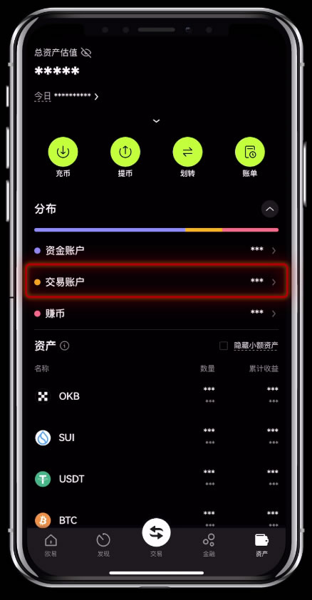 如何进行账户资金划转？欧易OKX交易所账户资金划转教程
