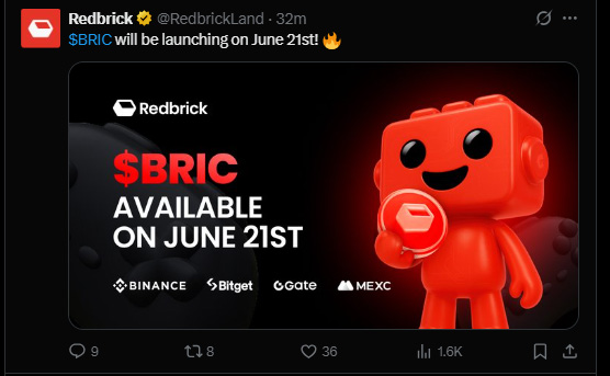 Redbrick 代币价格预测:BRIC 上市价格是多少？