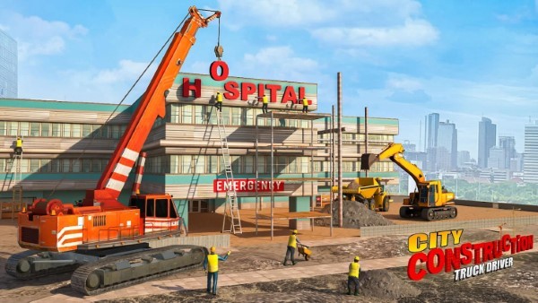 城市建设卡车司机