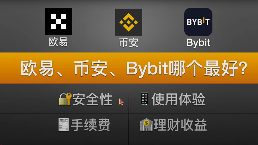欧易、币安和BYBIT交易所哪个更好？手续费、安全性、体验度全方位对比