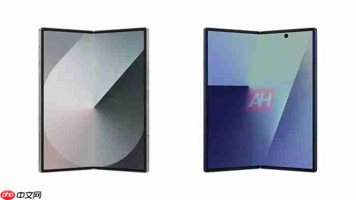 三星 Galaxy Z Fold7 渲染图曝光:取消屏下摄像头,主打轻薄设计