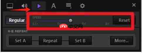 kmplayer怎么调播放速度?-kmplayer调播放速度的方法