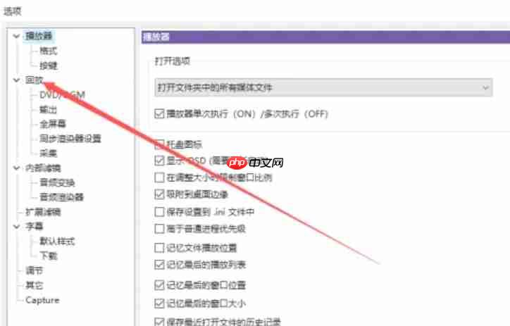 kmplayer怎么设置回放?-kmplayer设置回放的方法