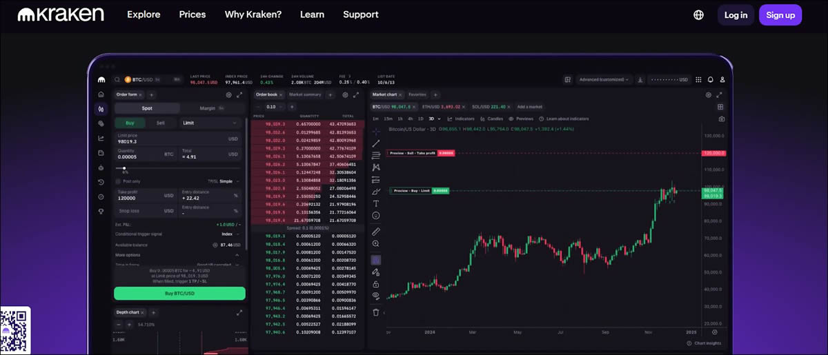 Kraken与Coinbase交易所哪个好？功能、安全性、手续费、支付方式全方位对比