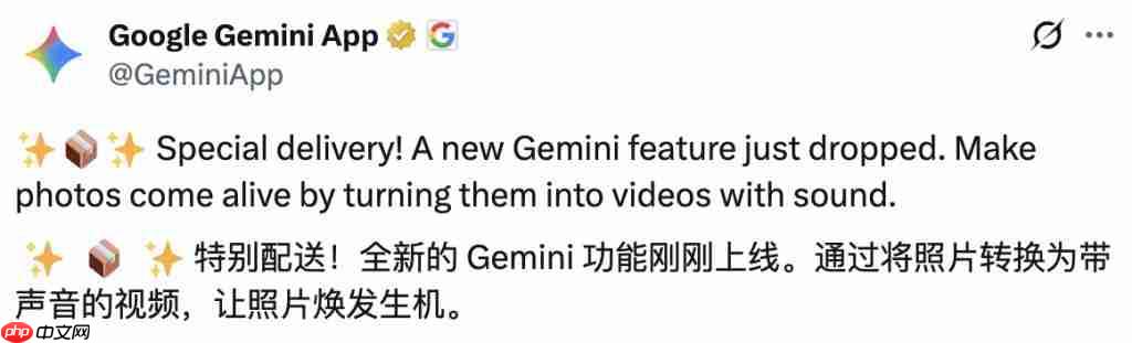 实测 Gemini 图片转视频新功能,终于蹲到经典梗图后续了（doge）
