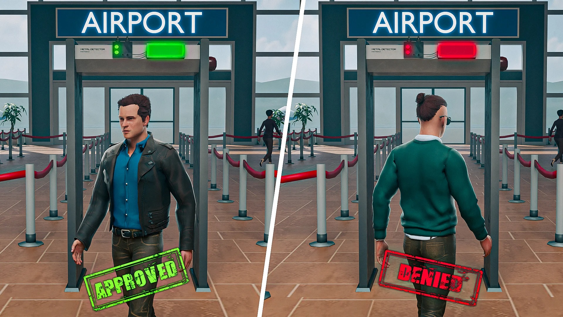 机场安检模拟器