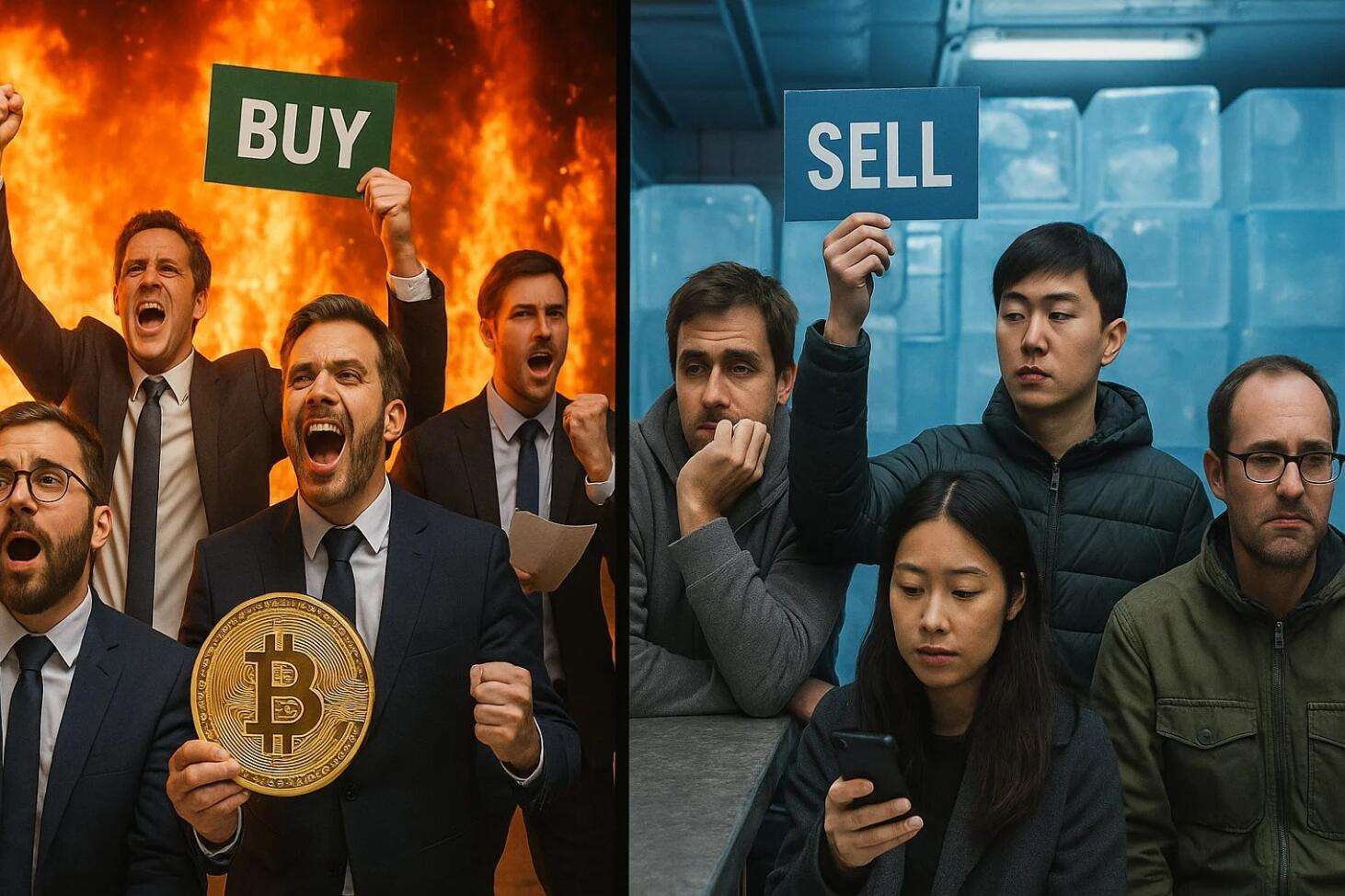 机构资金疯买比特币，但散户情绪却反应冷淡