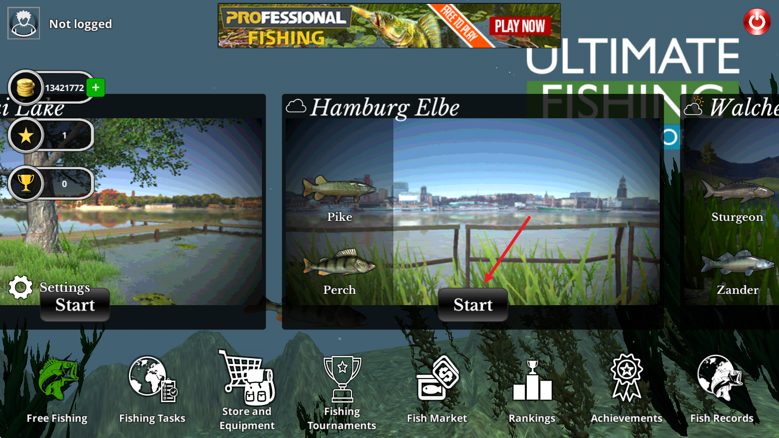 终极钓鱼模拟器中文版