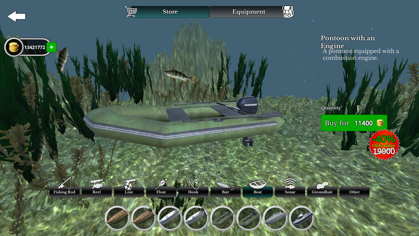 终极钓鱼模拟器中文版