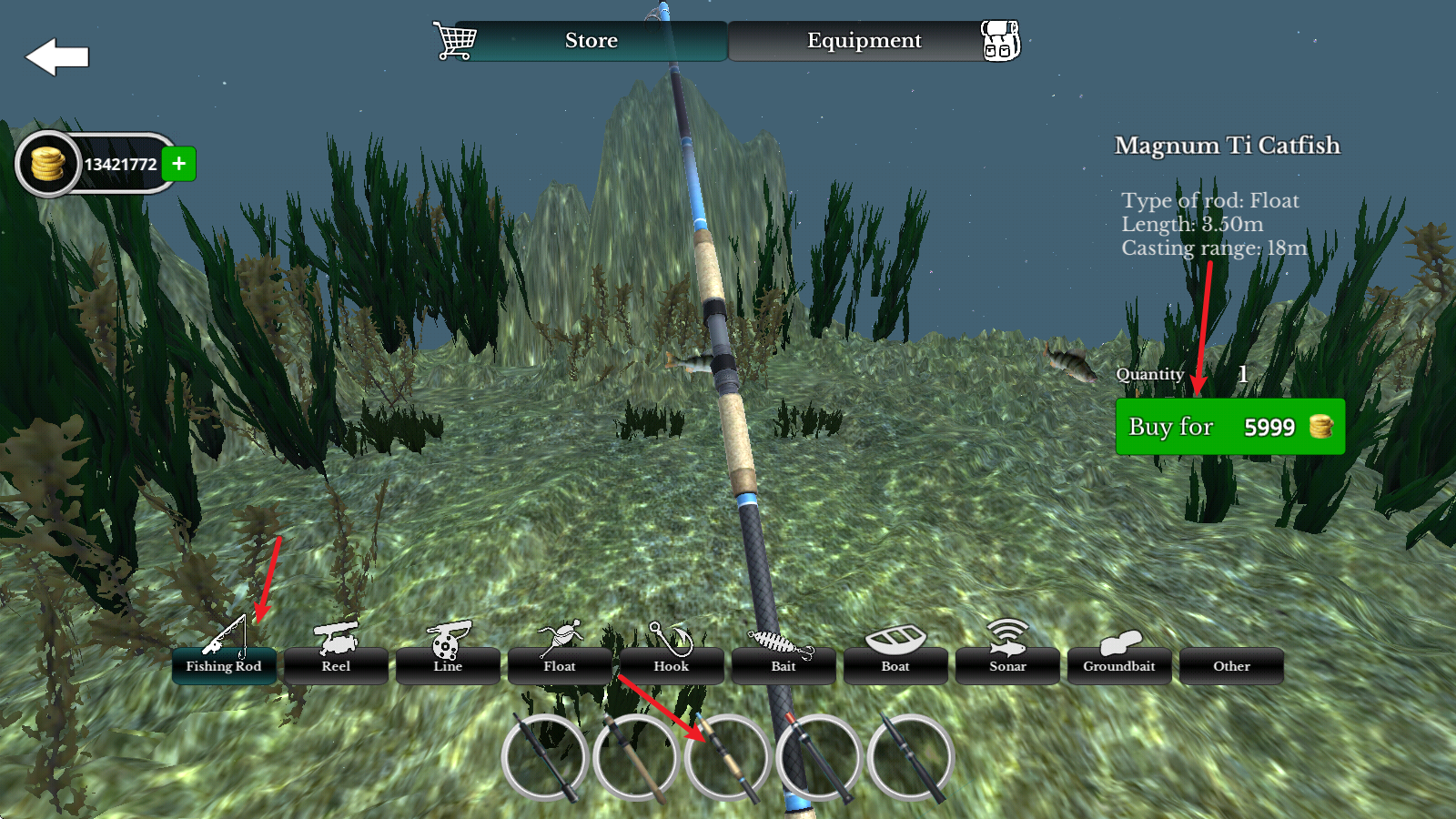 终极钓鱼模拟器中文版