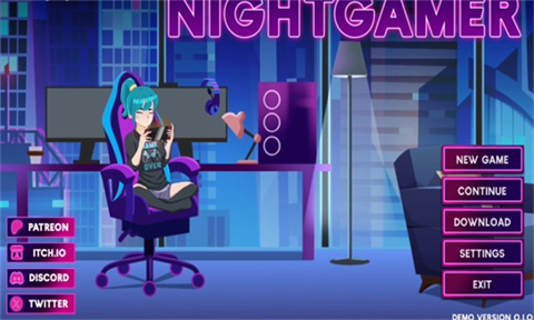 nightgamer网瘾少女