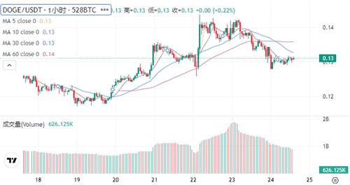 狗狗币历史价格图表