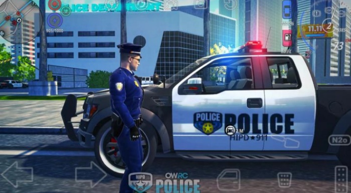 开放世界警察追逐模拟器