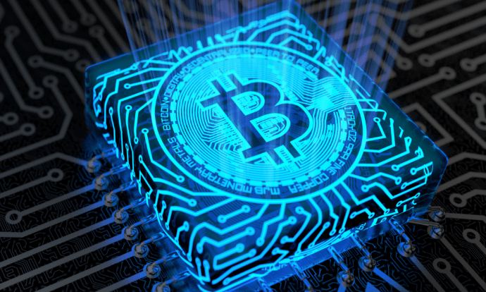 比特币挖矿算力图示