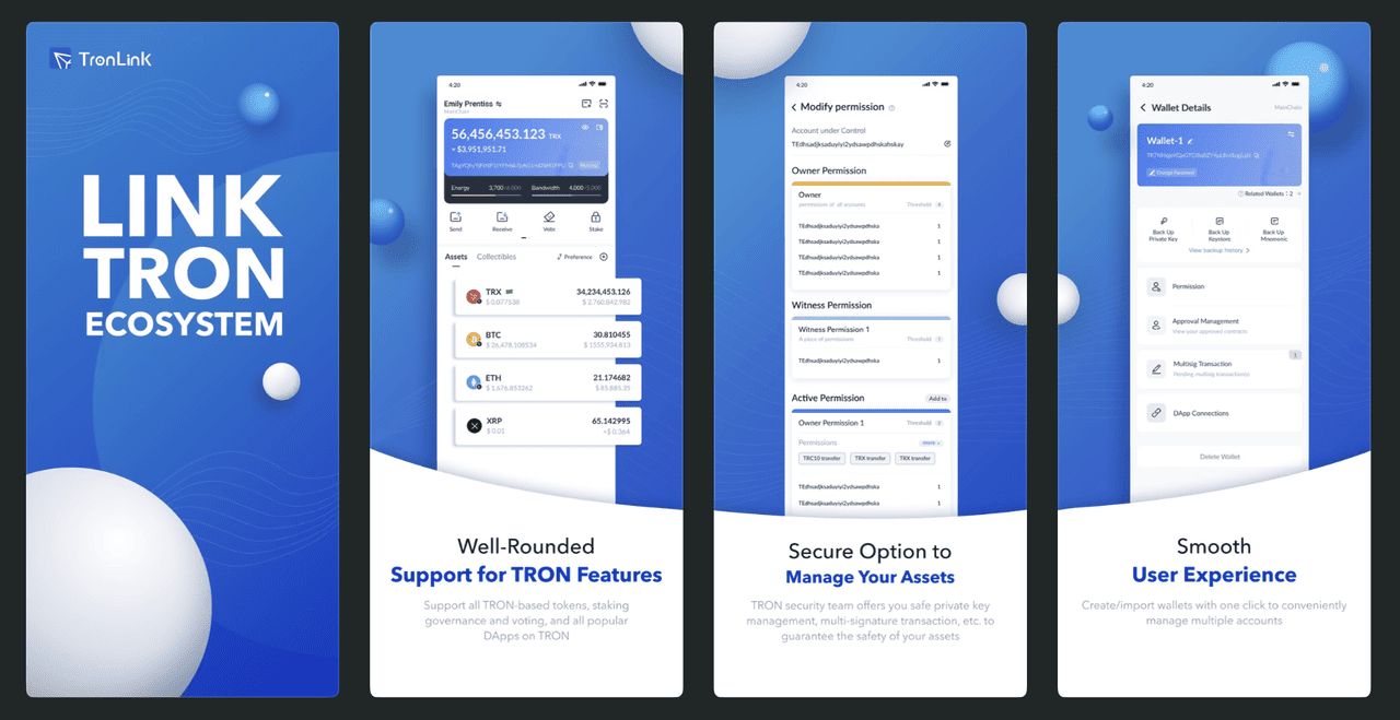 如何安装并创建Tron 区块链上的TronLinkwallet？新手图文指南