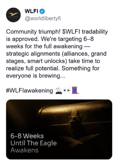 8月下旬即将推出的WLFI币是什么?怎么样?WLFI币代币经济与未来前景分析