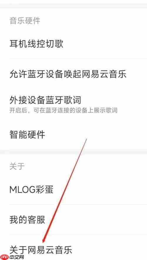 网易云音乐关于网易云音乐在哪里？网易云音乐关于网易云音乐查看方法