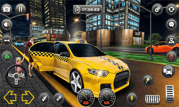 模拟疯狂出租车