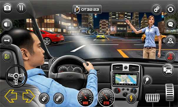 模拟疯狂出租车