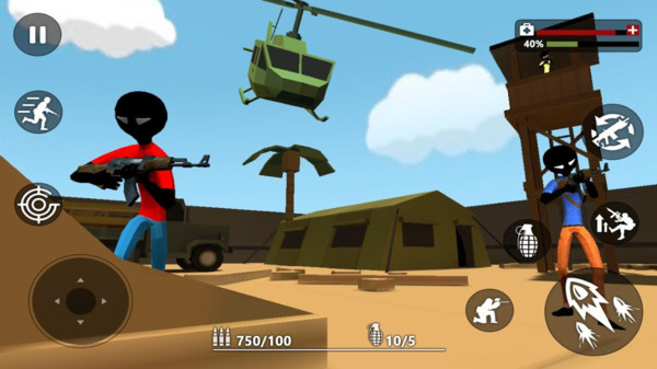 火柴人战术竞技战场