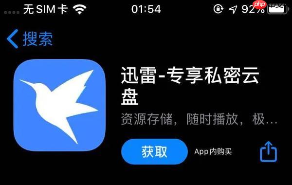 怎么用迅雷APP看电影_影视资源搜索与在线播放指南