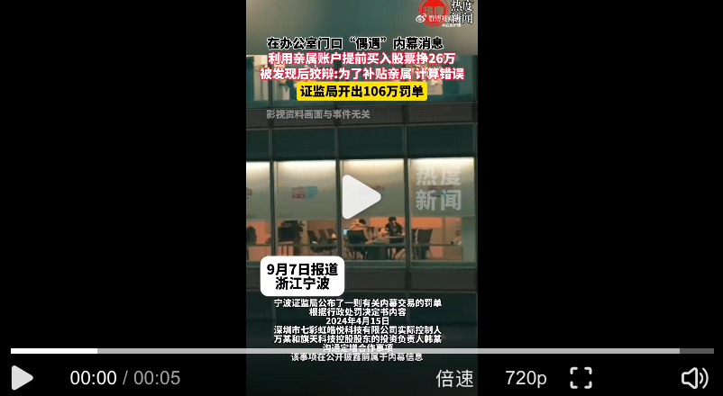隔墙有耳，百万元罚单！内幕交易“偷听”获利26万反被罚没106万 - 菜鸟下载