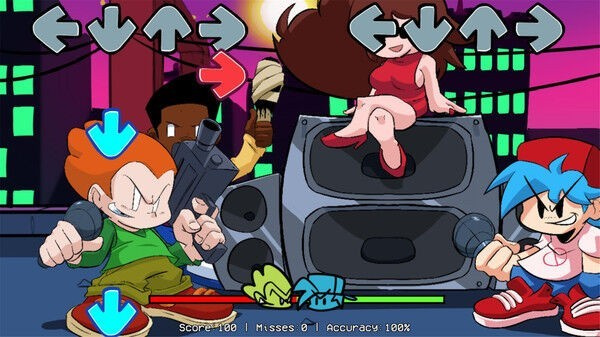 周五夜放克正面镜