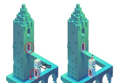 纪念碑谷2第十章小花园怎么过