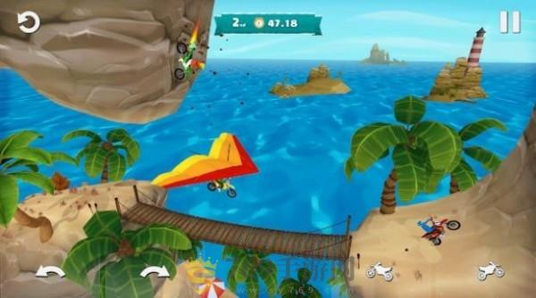 空降越野摩托车