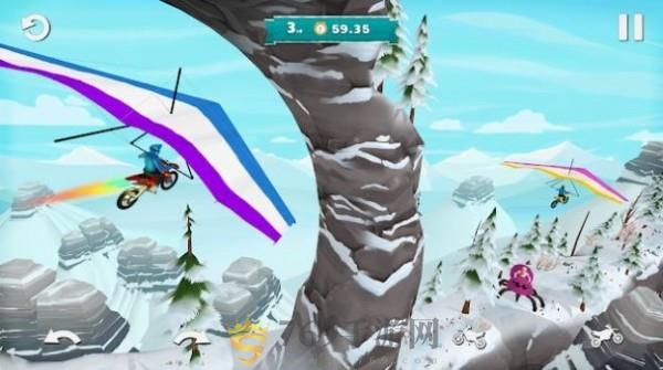 空降越野摩托车