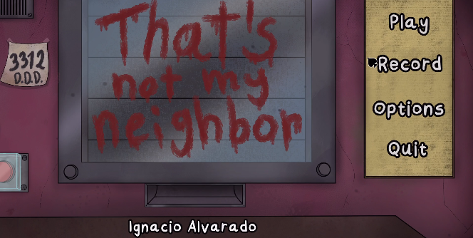 这不是我的邻居