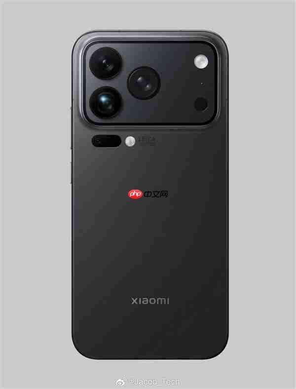 小米17 Pro被网友P成黑色版iPhone 17 Pro：上热搜了