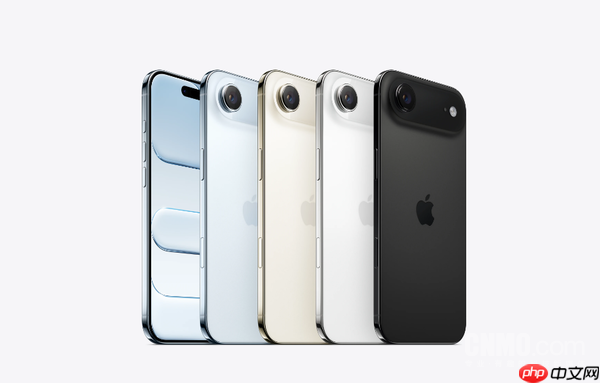 曝苹果内部不看好iPhone Air 备货量仅占全系列10%