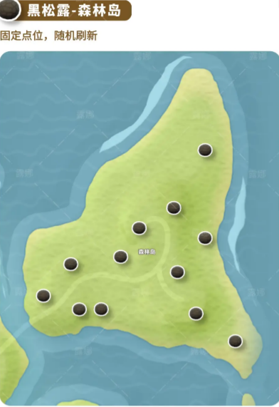 《心动小镇》全蘑菇收集点位介绍