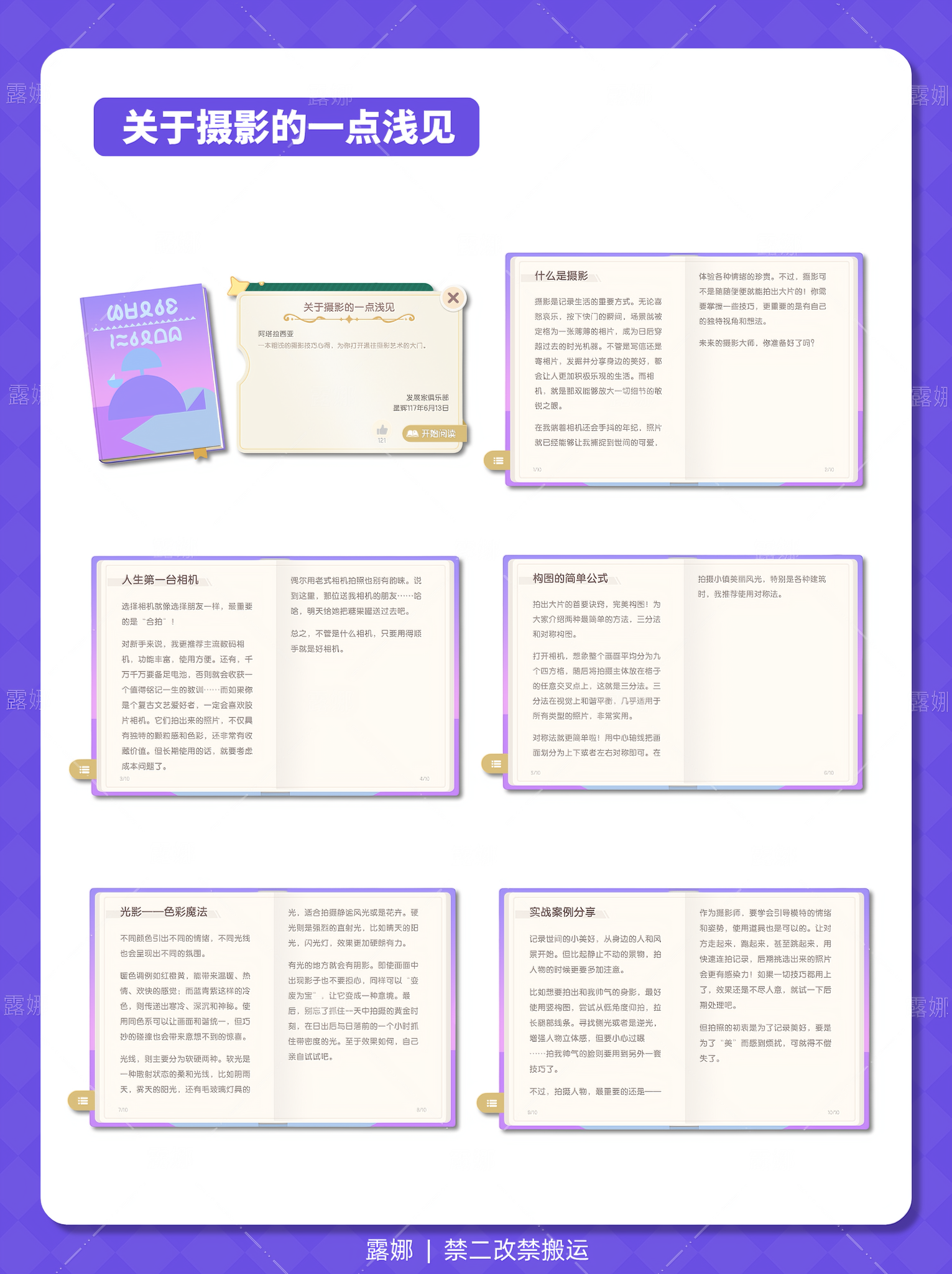 《心动小镇手游》书籍内容大全