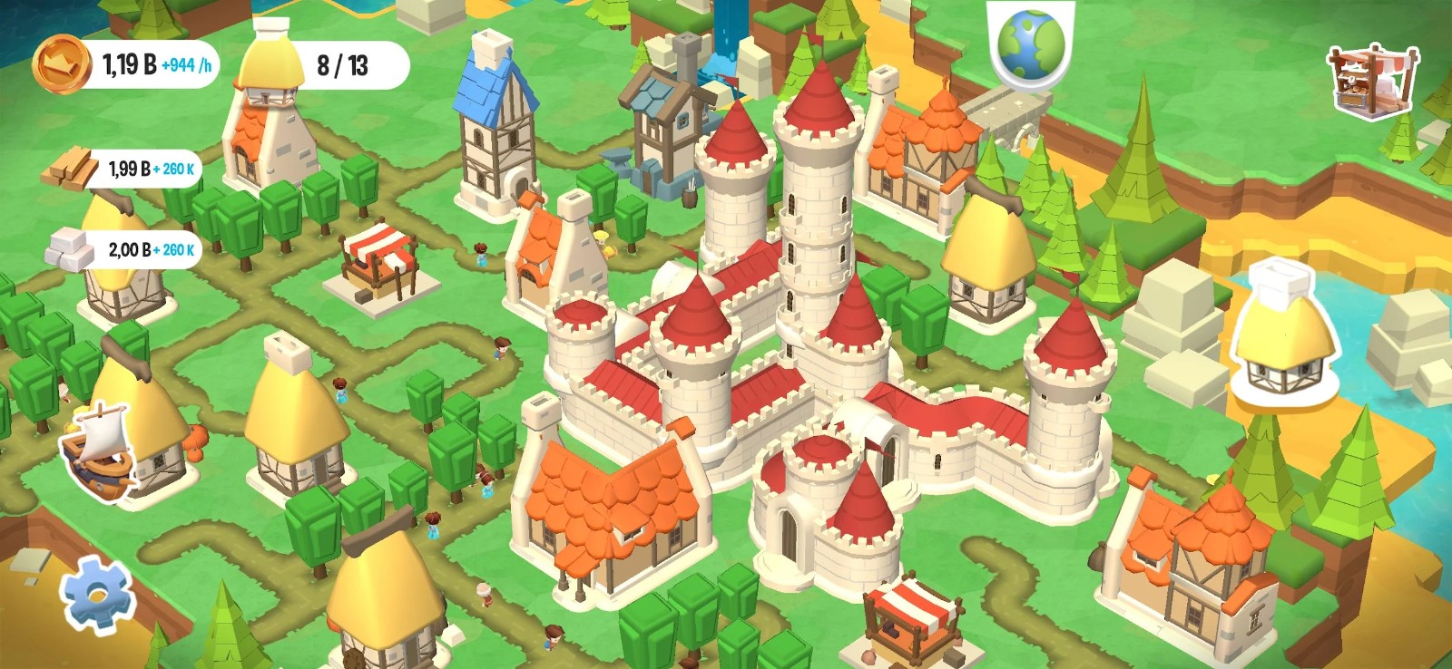 袖珍城市建造模拟器