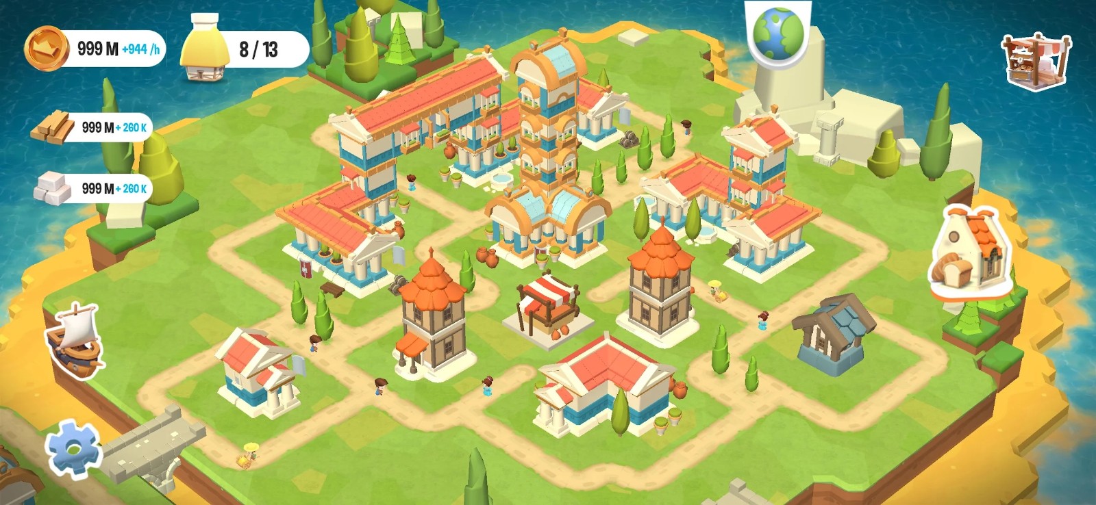 袖珍城市建造模拟器