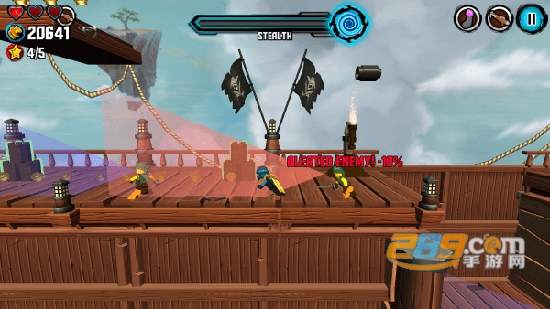 乐高忍者天际飞行