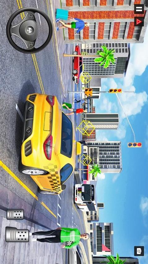 模拟出租车司机