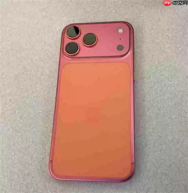 iPhone 17 Pro机身褪色 博主：无法避免
