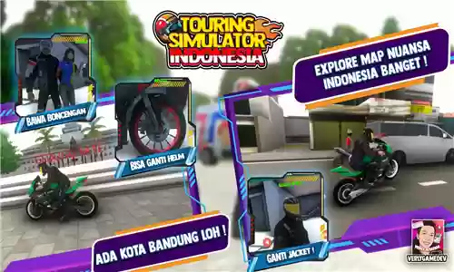 印尼摩托车模拟器