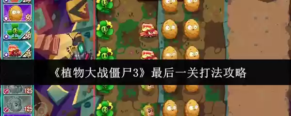 《植物大战僵尸3》最后一关打法攻略