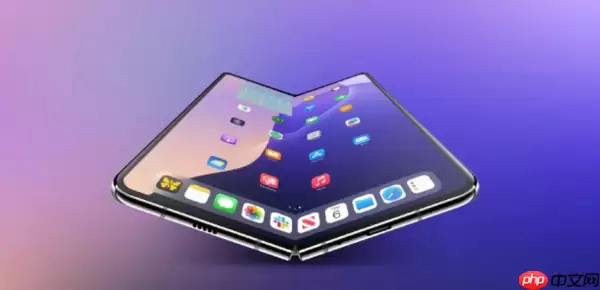 曝iPhone Fold将采用iPad mini比例!配备屏下传感器