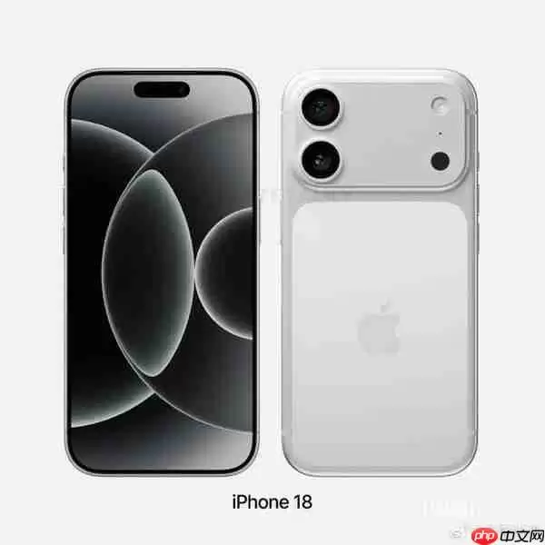 神似17 Pro?iPhone 18渲染图曝光:横向矩形镜头模组