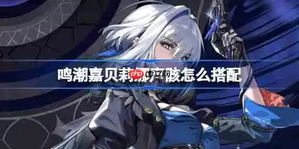 鸣潮嘉贝莉娜声骸怎么搭配-鸣潮嘉贝莉娜声骸推荐