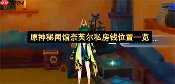 原神秘闻馆奈芙尔私房钱位置一览
