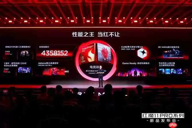 红魔 11 Pro 系列发布:行业首款风水双冷 8000mAh 电池开启旗舰续航新标准