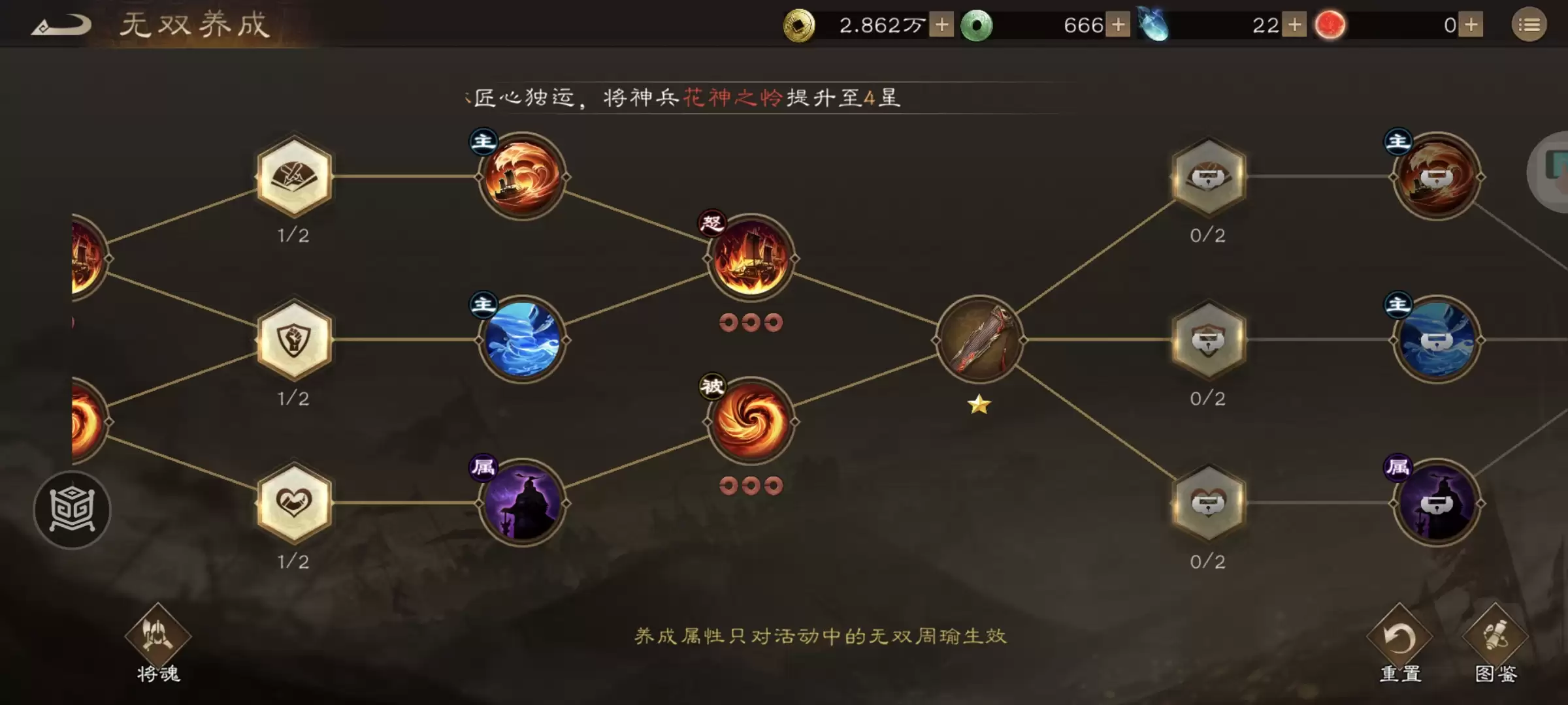 周瑜无双试炼第二关站位示意图