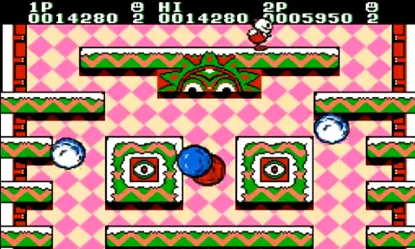 雪人兄弟游戏画面