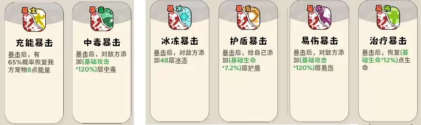 《神宠降临》双属性流派技能介绍